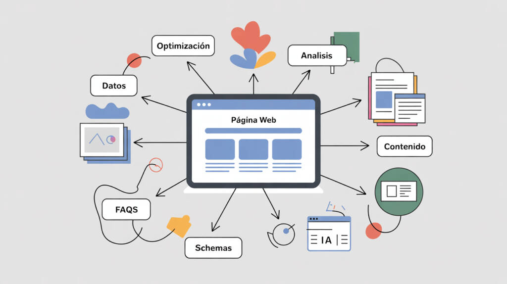 cómo optimizar una página web para aparecer en respuestas de inteligencia artificial